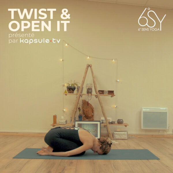 Twist and open it